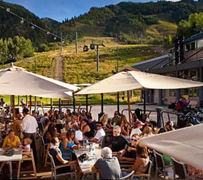 Ajax Tavern Event at the little nell in Aspen. 