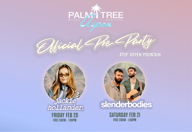 Official Palm Tree Music Fest Pre Party Graphic