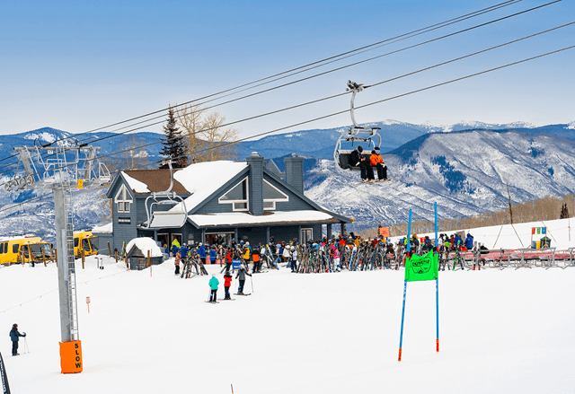 spider sabich from afar, a group dining spot at Snowmass Ski Resort
