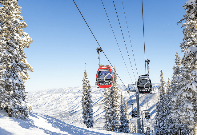 silver queen gondola on aspen mountain