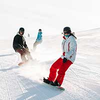 Snowboard lesson for 13-17 year olds