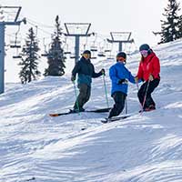 Private lesson at Aspen Mountain