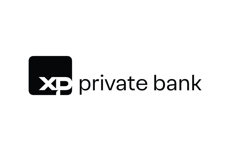 XP Private Bank black and white logo