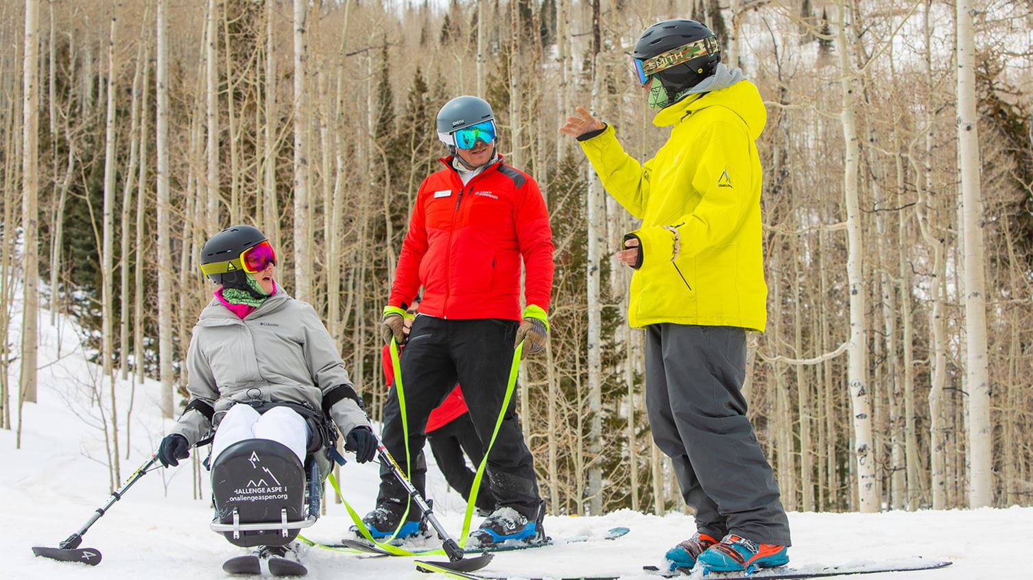Accessibility Skier at Aspen Snowmass