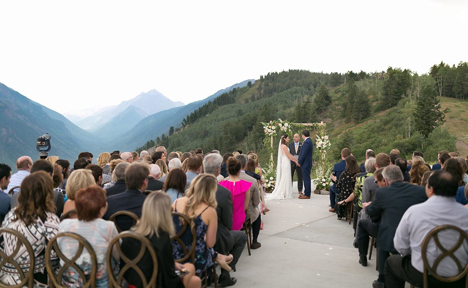 A wedding on top of Buttermilk by ASC Catering