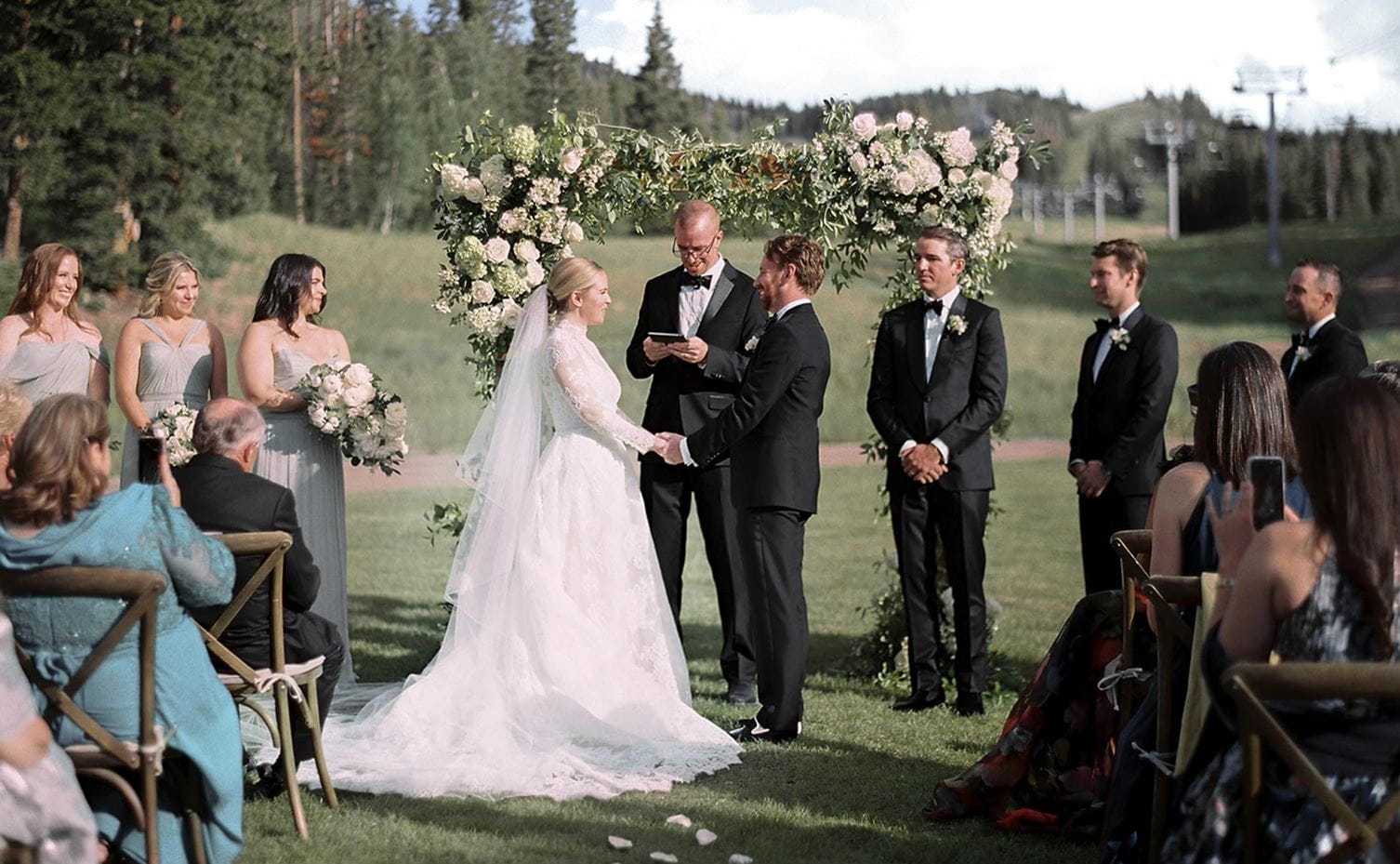 Ashley and Kevin get married at Elk Camp, Snowmass