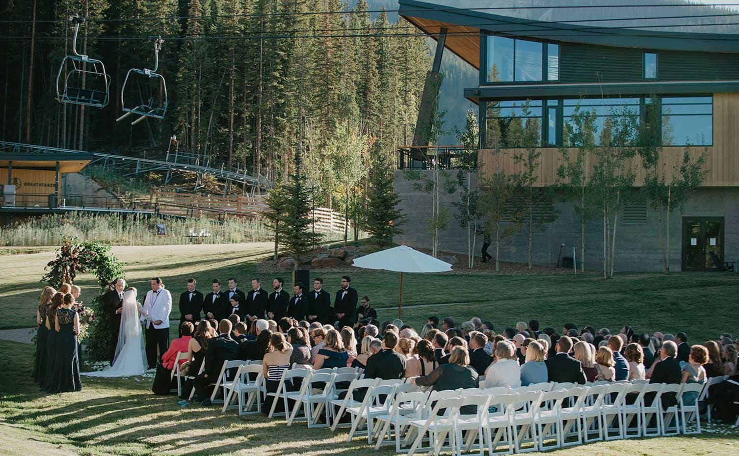 Elk Camp wedding ©Be The Xperience
