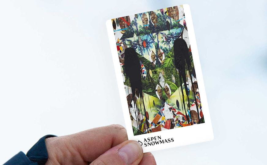Aspen Snowmass' 2022-23 lift tickets by Rashid Johnson