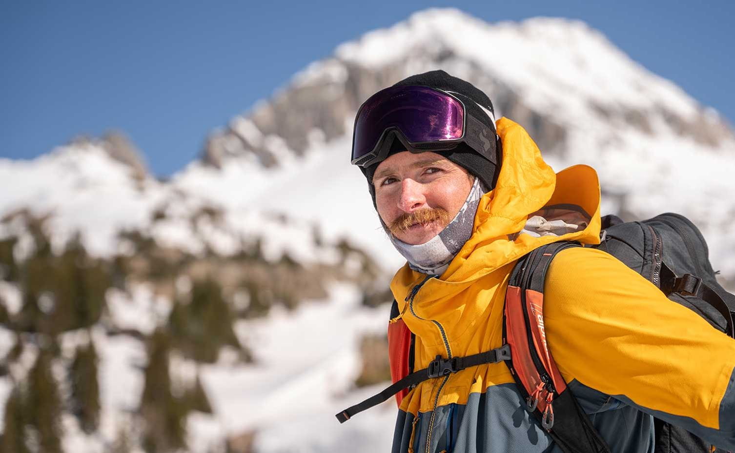 Backcountry skier Michael Wirth
