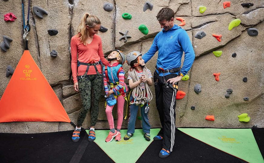Indoor climbing wall
