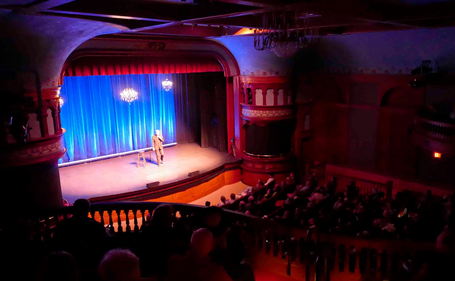 Show at the Wheeler opera house in Aspen Colorado. 