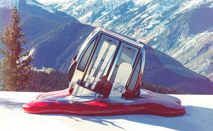 The Melted Gondola at Aspen Snowmass