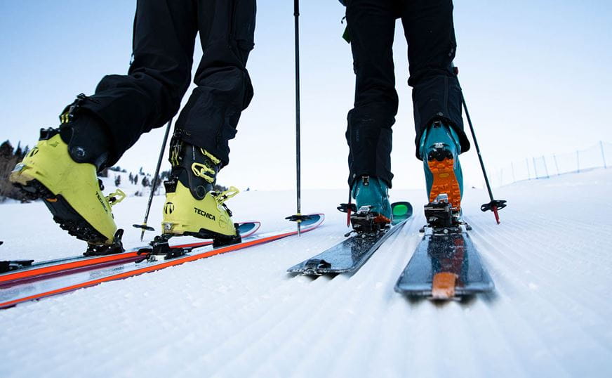 Uphilling at Buttermilk, in Aspen Colorado.