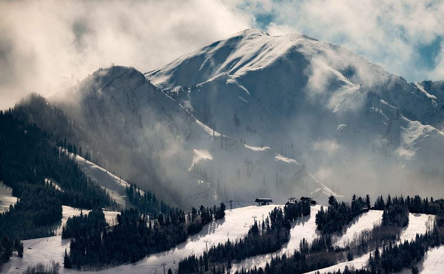 Mountain scene - Aspen Snowmass Supports Voters’ Rights