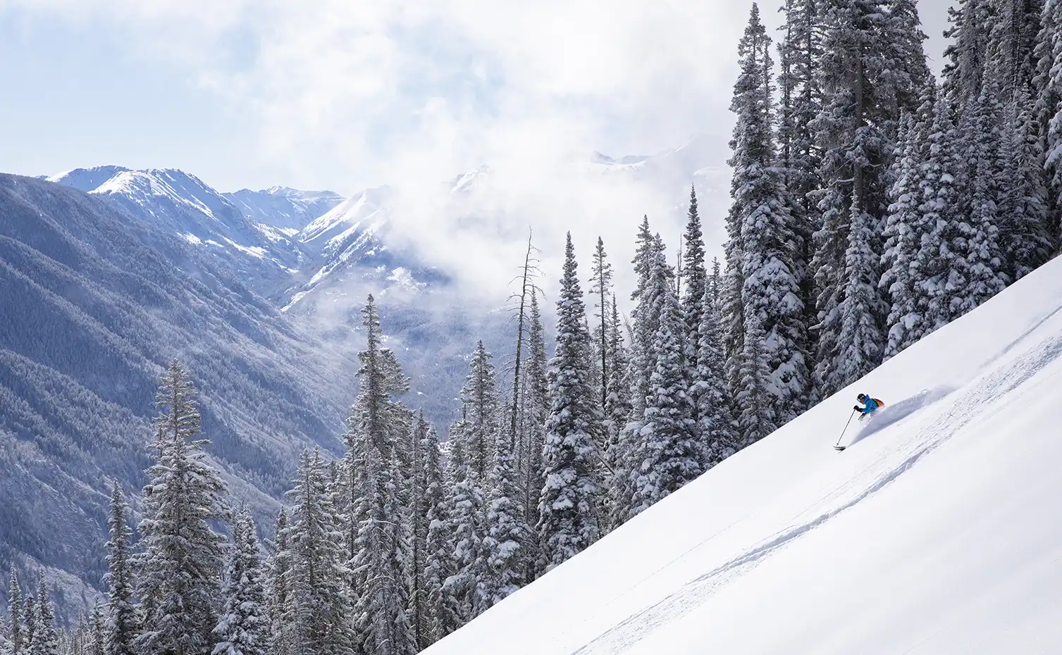 Hero's new terrain at Aspen Mountain