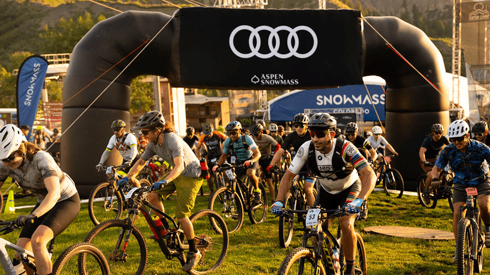 Audi Power of Four Bike Race at Aspen Snowmass