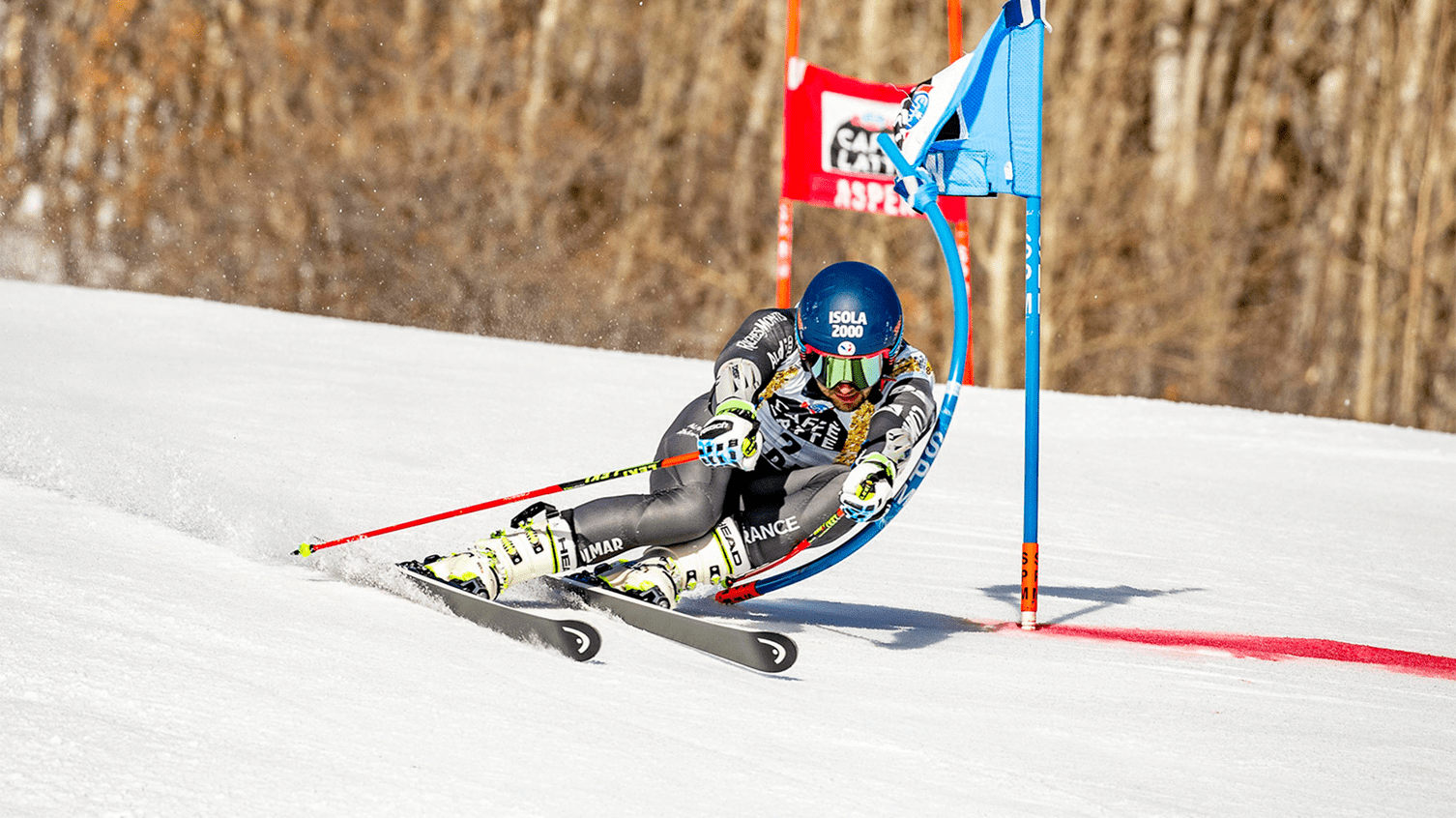Downhill race at Aspen World Cup