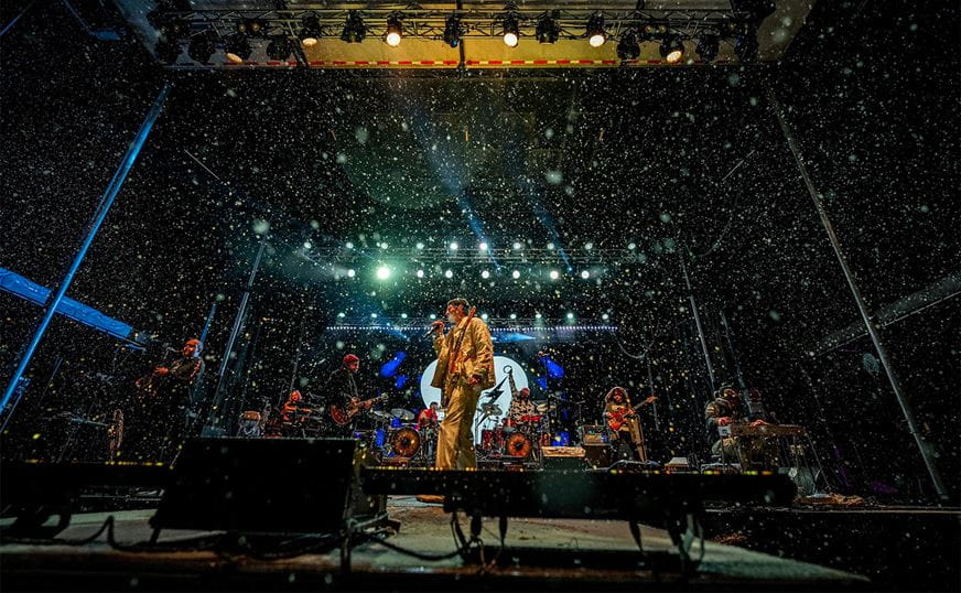 Live music winter concert at aspen Colorado