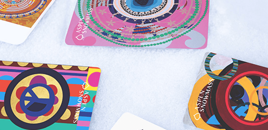 Lift tickets in the snow for aspen snowmass