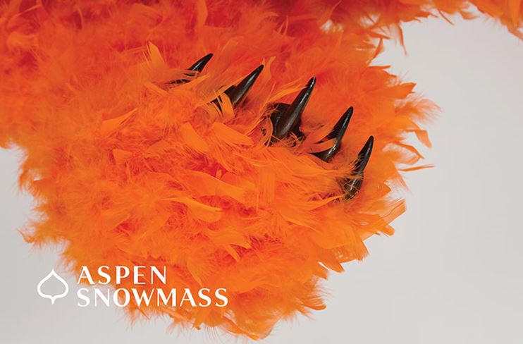 2021-2022 Aspen Snowmass Lift Ticket by Paola Pivi – Orange Bear