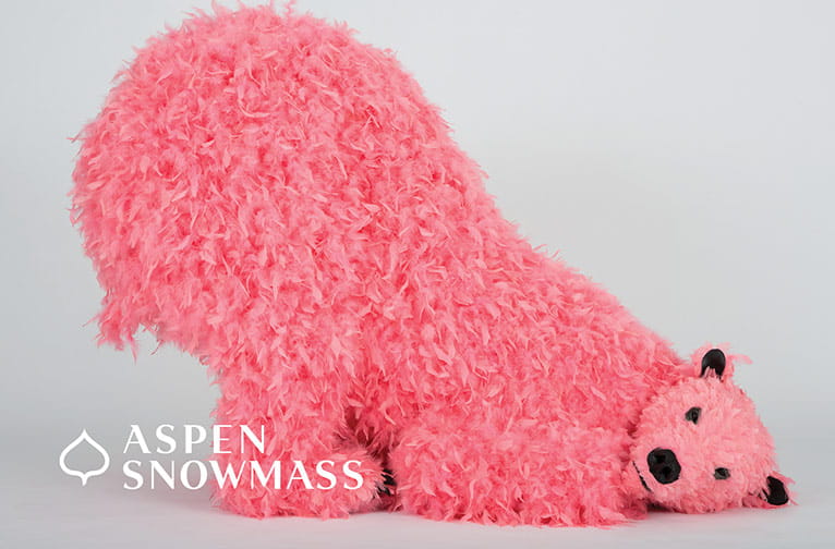 2021-2022 Aspen Snowmass Lift Ticket by Paola Pivi – Pink Bear