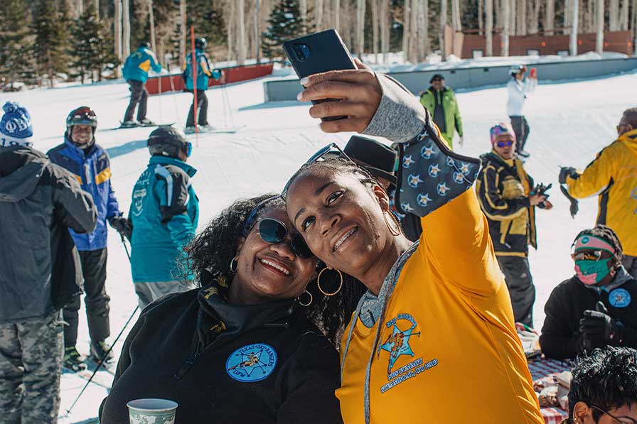 Black Summit - National Brotherhood of Skiers - Aspen 2022 - Selfie