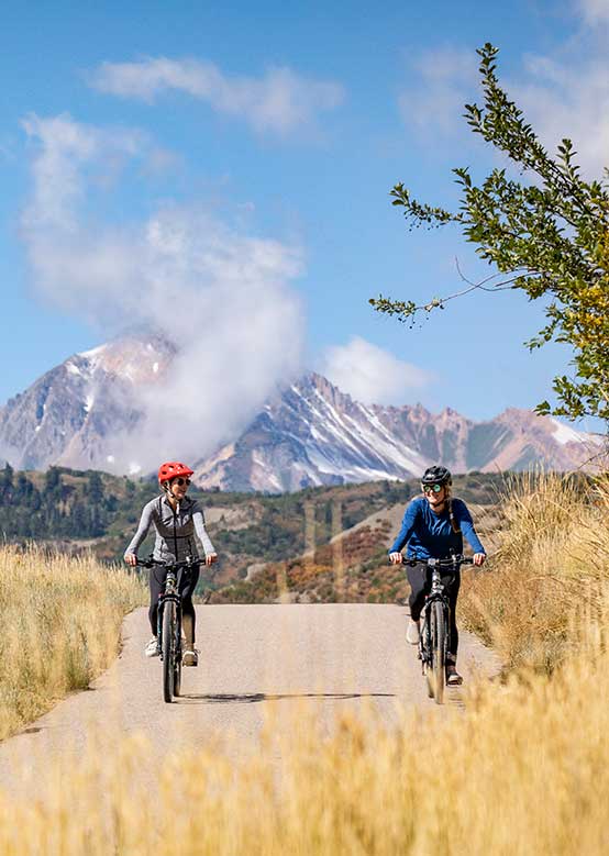 Bike path near Snowmass