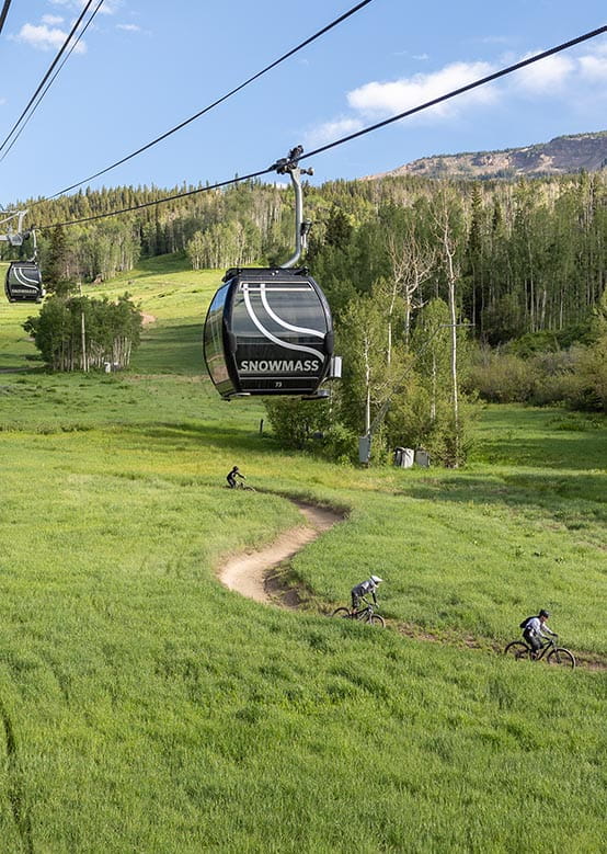 Snowmass Bike Park Trail Map