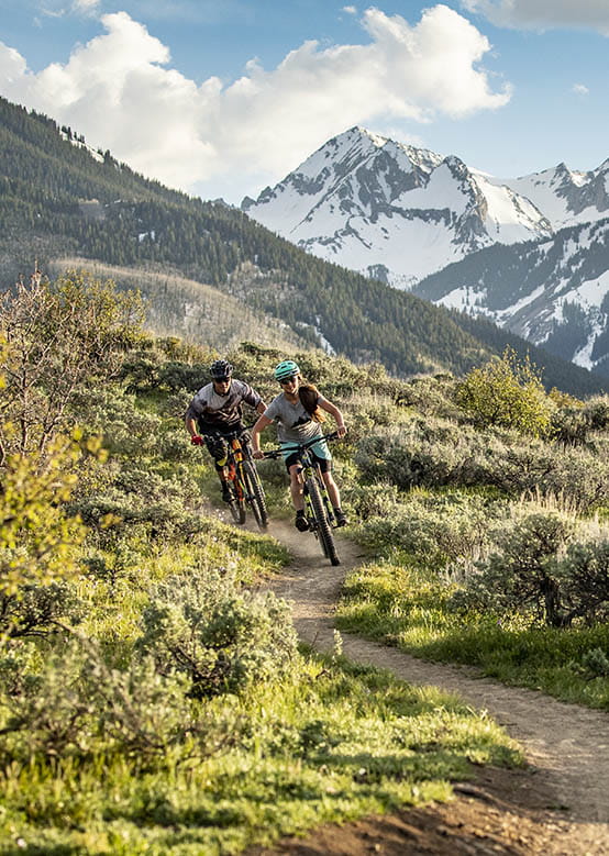 Mountain bike rentals in Aspen and Snowmass Village