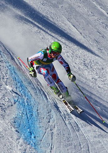 Ski racing at Aspen Snowmass