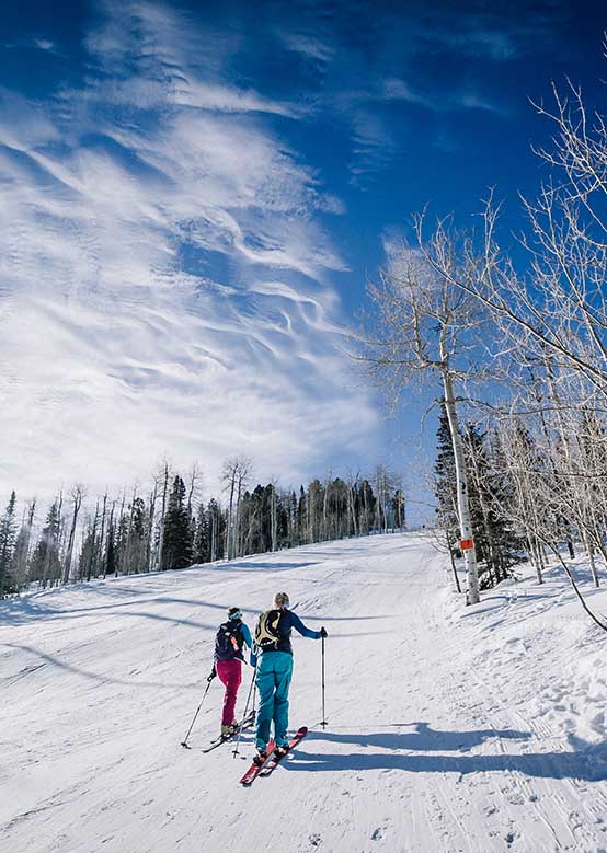 Uphilling at Aspen Snowmass