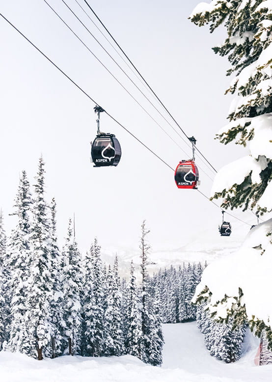 Silver Queen Gondola at Aspen Mountain