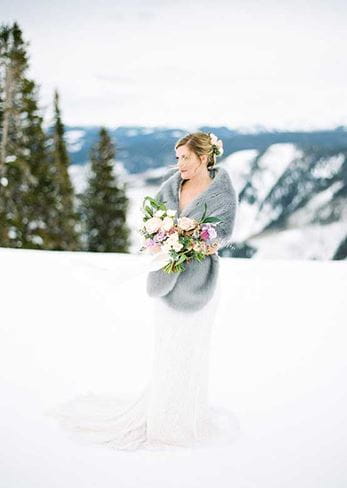 Bride at Cloud Nine Alpine Bistro