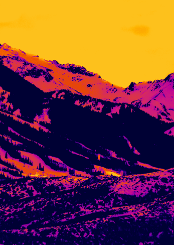 Infrared art for Aspen Snowmass Sustainability