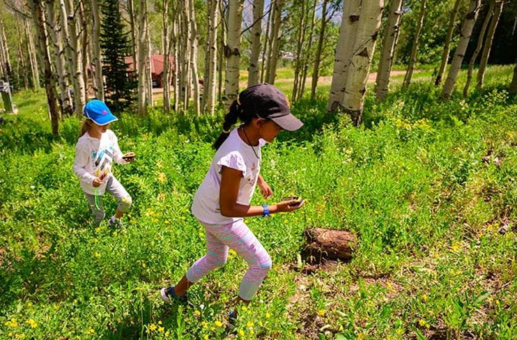 Kids enjoying the programming at Camp Aspen Snowmass