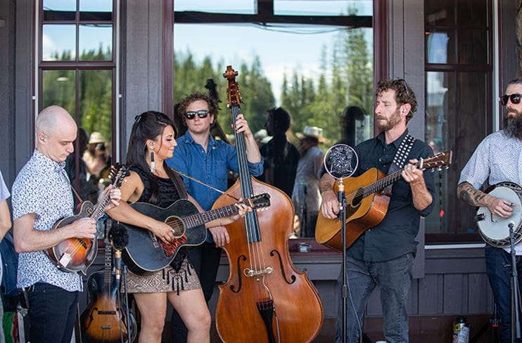Bluegrass live at Aspen