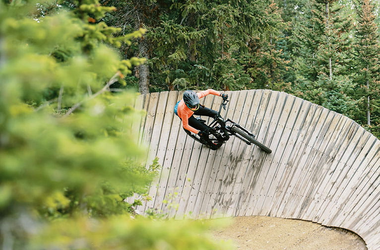 Mountain biking at Snowmass