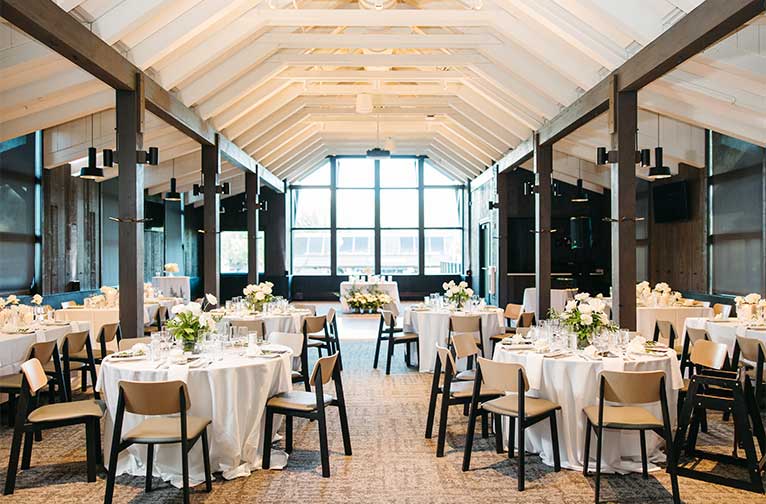 Buttermilk Mountain Lodge banquet interior