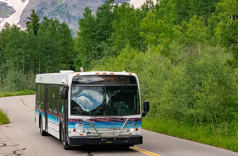 RFTA Bus in the Roaring Fork Valley