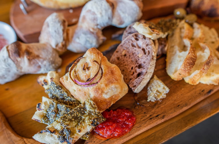 Charcuterie board at Aspen Snowmass