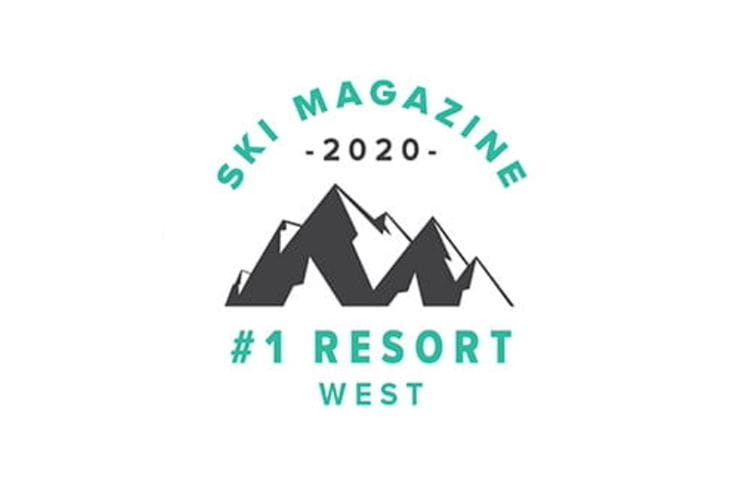 Logo: Ski Magazine #1 Resort in the West 2020