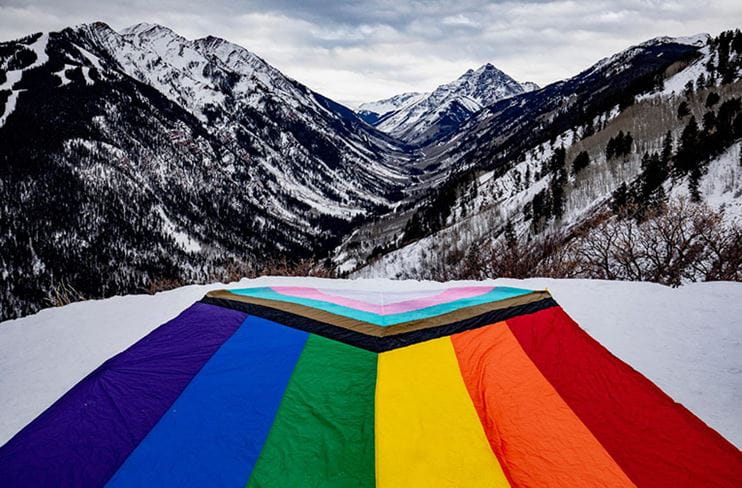 Gay Ski Week festivities come to the top of Buttermilk at Aspen Snowmass resort