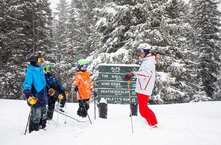 Private family lessons at Aspen Snowmass