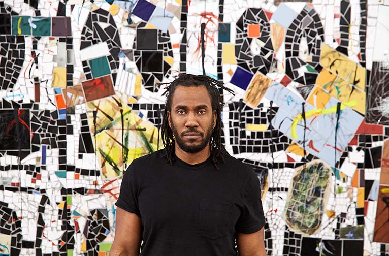Rashid Johnson Lift Ticket Art