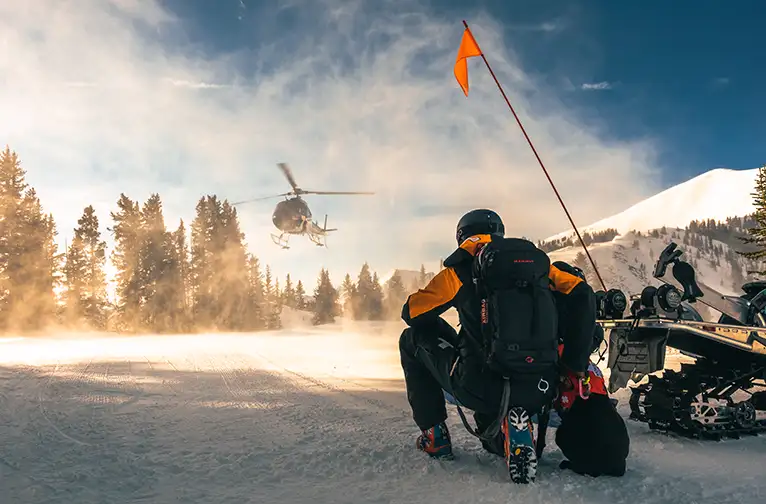 Ski Patrol at Aspen Snowmass