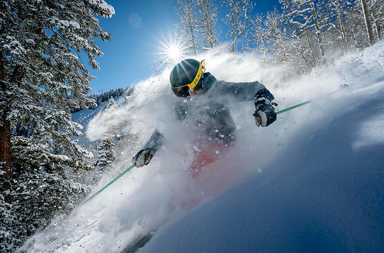 Spring skiing at Aspen Snowmass