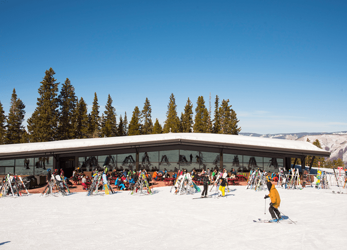 Exterior of MGR at Aspen Highlands 