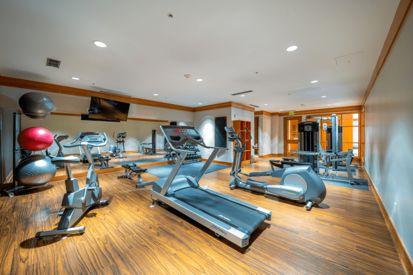 Fitness center located at Capitol Peak Lodge Building B