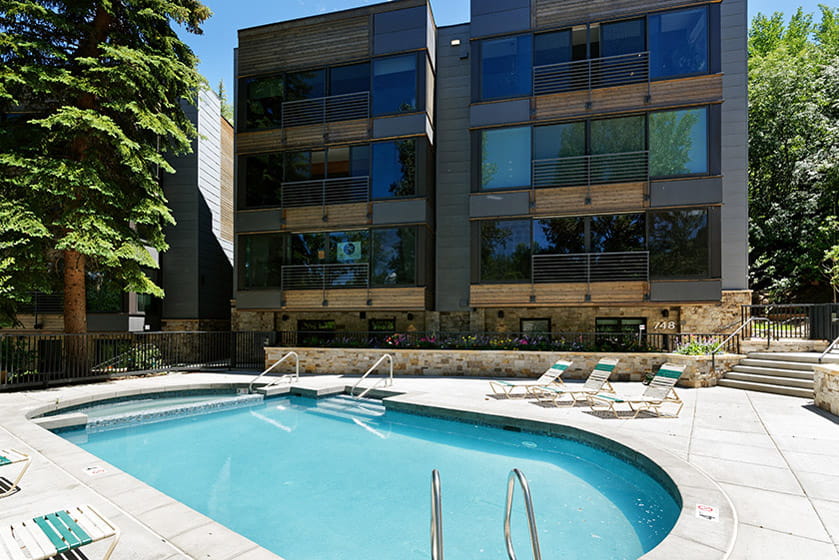 Durant Condominiums Common Pool and Hot Tub