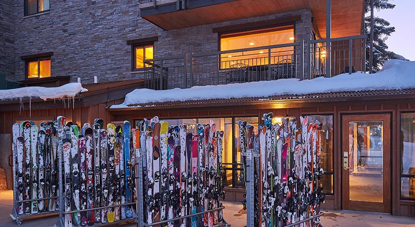 Slope Side Ski Storage & Ski Access